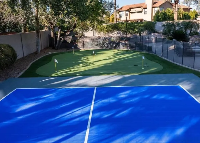 Palm Tree Paradisesportcourtputting Greentetherballgame Roomheated Poolspa Phoenix