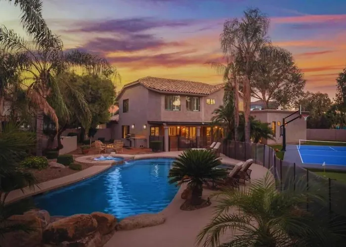 Villa Palm Tree Paradisesportcourtputting Greentetherballgame Roomheated Poolspa *